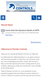 Mobile Screenshot of premiercontrols.com
